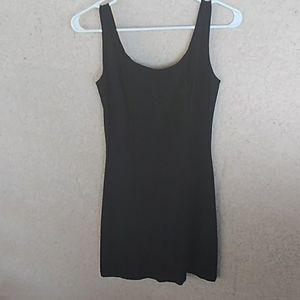 Venus black mid-sized dress